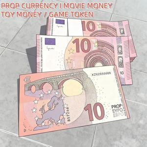 Papieren euro's als rekwisieten, 2-500 stuks, dubbelzijdig, handgemaakt, feestdecoratie voor Thanksgiving, Halloween, verjaardag - milieuvriendelijk - Product Image 2