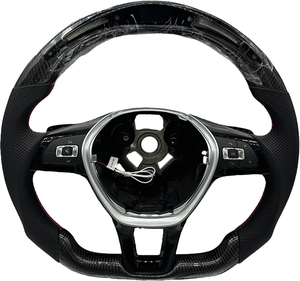 Volante Multifunción Clásico de Fibra de Carbono Xinhao de 3 Radios para Volkswagen Golf Passat <span class=keywords><strong>Gol</strong></span> <span class=keywords><strong>GTI</strong></span> <span class=keywords><strong>Polo</strong></span> Golf <span class=keywords><strong>GTI</strong></span> - Product Image 2