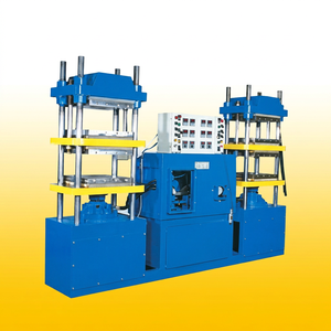Machine de moulage par compression double station à mouvement ascendant avec moteur, haute productivité et automatique - Product Image 4
