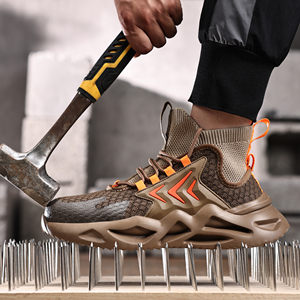 Chaussures <span class=keywords><strong>de</strong></span> sécurité industrielles à embout en acier tendance en vente chaude, chaussures d'hiver antistatiques pour hommes et femmes, bottes <span class=keywords><strong>de</strong></span> travail <span class=keywords><strong>de</strong></span> protection pour la construction - Product Image 4