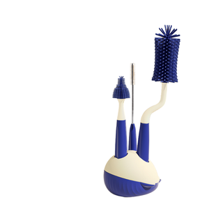 Vente en gros de brosse pour biberon en silicone sans BPA, facile à utiliser et durable, essentiel pour les parents, nettoyant les biberons - Product Image 4