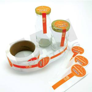 Autocollants imperméables auto-adhésifs à impression personnalisée, logo, <span class=keywords><strong>étiquettes</strong></span> brillantes pour bouteilles de jus de fruits, <span class=keywords><strong>confiture</strong></span> de miel, <span class=keywords><strong>étiquettes</strong></span> autocollantes faites <span class=keywords><strong>maison</strong></span> pour bocaux - Product Image 3