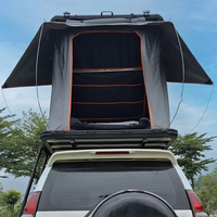 Carpa de Techo de Aleación de Aluminio, Hidráulica, Totalmente Automática, de Carcasa Rígida, Triangular, Montada en el Automóvil, de Doble Capa, para las Cuatro Estaciones