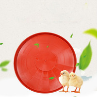 Plateau d'alimentation pour poussins en PP, plateau d'alimentation pour poussins, fournitures avicoles pour poulets, canards, oies, mangeoire pour poussins, seau d'alimentation, tapis