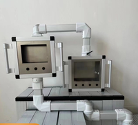 Boîtier de commande d'opérateur en porte-à-faux en alliage d'aluminium pour écran tactile Boîtier de panneau de commande de machine CNC Accessoire pour machines-outils essentiels