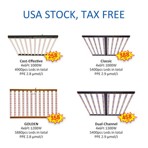 Stock américain, sans taxe, panneau lumineux de culture LED <span class=keywords><strong>Samsung</strong></span> 1200w, Cultivo Indoor, 1200 watts, spectre complet, éclairage de culture LED commercial, Oklahoma - Product Image 6