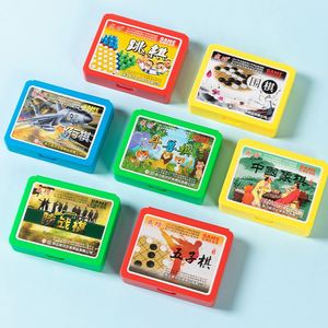 Rompecabezas de ajedrez chino para principiantes, juego de ajedrez portátil para principiantes, ajedrez Gomoku - Product Image 4