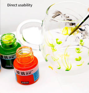 <span class=keywords><strong>Pebeo</strong></span> Glass Color 20ml Peinture Émail Imperméable pour Vitre, Porcelaine, Céramique, <span class=keywords><strong>Verre</strong></span> à Vin, Vitraux – Pour la Peinture - Product Image 3