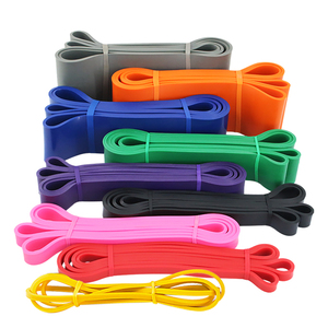 Bandes de résistance plates en latex naturel pour le yoga, le Pilates et la physiothérapie - Product Image 1
