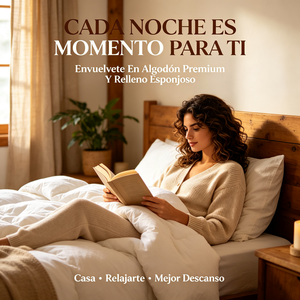 Edredón ChamXue de Calidad Premium para Hotel, Funda 100% Algodón, Relleno Alternativo al Plumón, Ultra Suave y Transpirable - Product Image 6