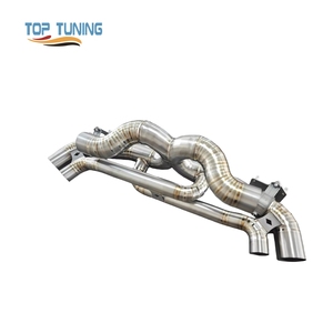 Système d'échappement Catback de haute qualité avec silencieux à valve pour Porsche 911 992 3.0T 2019-2024, tuyaux d'échappement - Product Image 3