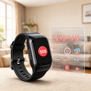 Système de réponse aux urgences personnelles pour personnes <span class=keywords><strong>âgée</strong></span>s A6, <span class=keywords><strong>montre</strong></span> GPS SOS, détection de <span class=keywords><strong>chute</strong></span>, pour les soins à domicile, les patients atteints de démence, <span class=keywords><strong>montre</strong></span> anti-perte - Product Image 2