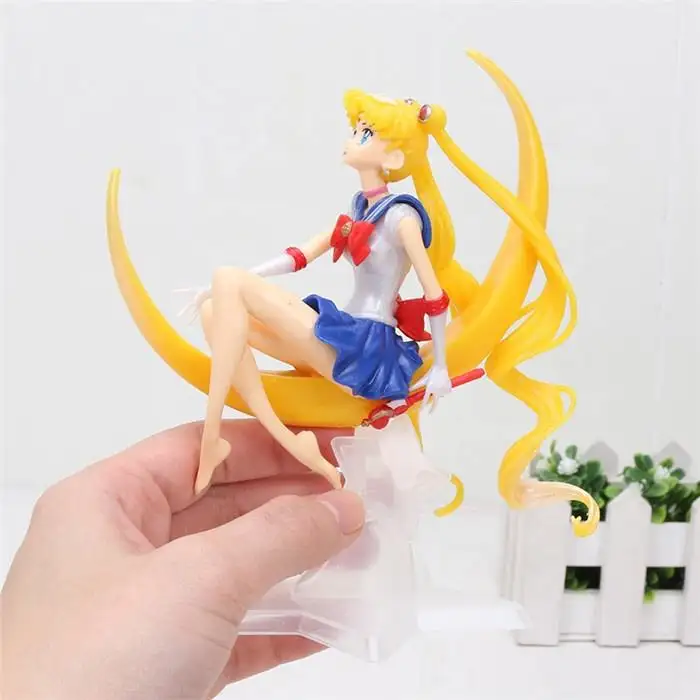 Customized Character PVC Anime Sailor Moon Action Figure For Birthday Girl Gifts For Cartoon Lover