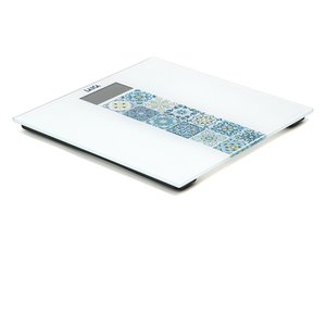 Báscula de baño NEW ART Mediterranean Breeze Blanco y Azul PS1082B - Product Image 3
