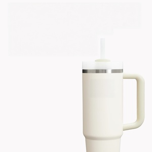 Custom logo 20 oz 30 oz 40 oz Stainless Steel Double Wall Vacuum Metal Cup Travel <b>Coffee</b> <b>Mug</b> 20oz 30oz 40oz Tumbler with Handle - Product Image 5