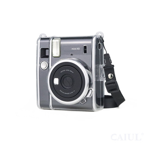 Estuche de transporte transparente a prueba de golpes de diseño exclusivo de Caiul para <span class=keywords><strong>Instax</strong></span> <span class=keywords><strong>Mini</strong></span> <span class=keywords><strong>40</strong></span> Estuche de cristal para cámara instantánea Fácil de llevar Nuevo título - Product Image 3
