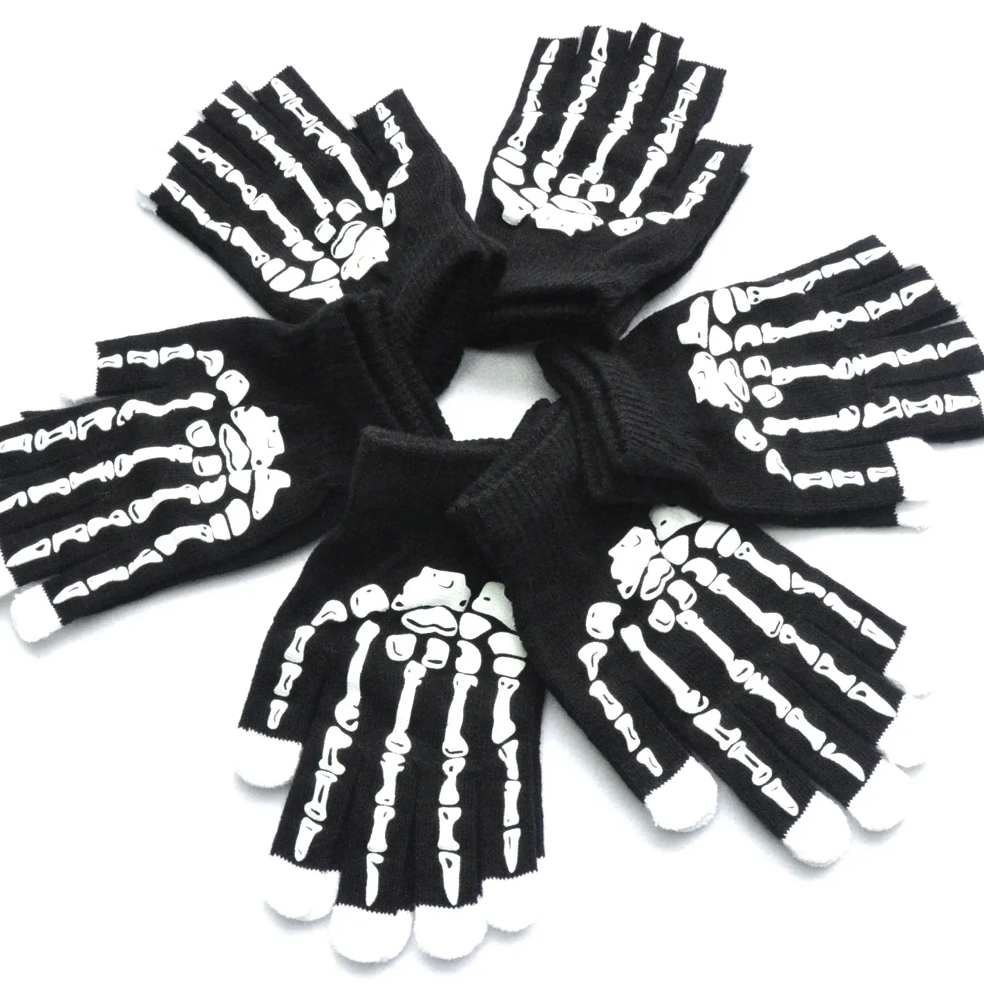 party Light Up Gloves , led flashing gloves for party and holidays, factory directly sell Halloween gloves