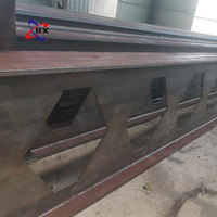 Estructura de Acero en Forma de H Laminada en Caliente, Edificio Industrial Prefabricado, Servicios de Soldadura, Corte y Doblado para Fábrica/Taller, Q235