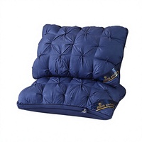 Elastischer, waschbarer Kissenbezug für Erwachsene mit dreieckiger Form zur Nackenstützung für Camping und Heimgebrauch - 100% Polyester