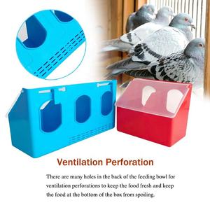 Distributeur de nourriture pour oiseaux en plastique, résistant à la pluie, vente directe d'usine QA, mangeoire pour oiseaux, mangeoire pour pigeons, mangeoire pour perroquets - Product Image 5