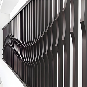 핫 세일 저렴한 가격 중국 공급 업체 금속 울타리 패널 정원 맞춤형 알루미늄 수평 판금 개인 정보 보호 울타리 홈 울타리 - Product Image 3