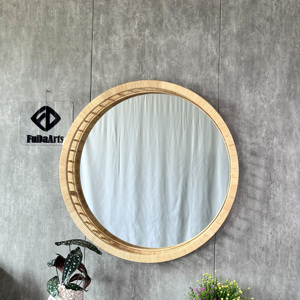 <span class=keywords><strong>80</strong></span> Hot Rattan Woven <span class=keywords><strong>Espejo</strong></span> <span class=keywords><strong>redondo</strong></span> Tejido a mano Innovador Natural Bohemio Colgante <span class=keywords><strong>Redondo</strong></span> Pared <span class=keywords><strong>Espejo</strong></span> de ratán - Product Image 2