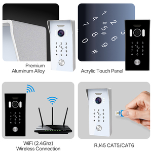 Système d'<span class=keywords><strong>interphone</strong></span> vidéo IP intelligent Bcom Smart Wifi pour villa, <span class=keywords><strong>interphone</strong></span> de haute qualité avec caméra - Product Image 4