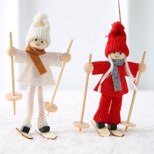 2026 suspendu ange poupée sans visage feutre noël ornement poupée arbre de noël décor enfants nouvel an cadeau <span class=keywords><strong>Noel</strong></span> - Product Image 4