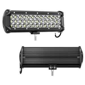 Lightowl แถบไฟ LED บางเฉียบสำหรับรถยนต์ไฟสามแถวแบบ off-road ดัดแปลงหลังคาไฟกันชนหน้า36LED 108W