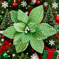 Direkt vom Hersteller: Weihnachtliche Blumendekorationen mit Geringer Mindestbestellmenge für Neue E-Commerce-Verkäufer