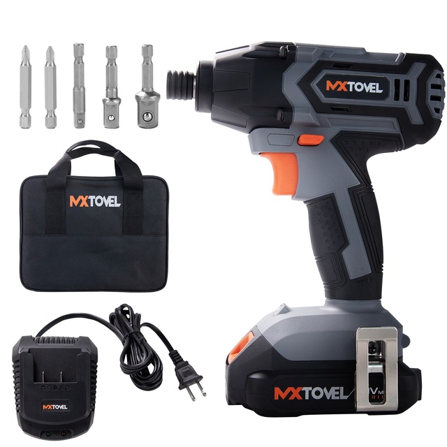 20V Cordless Impact Driver & Wrench-Industrial DIY Grade 2.0-4.0Ah Battery 180Nm Max Torque LED Light Indicator 1 Year Warranty
