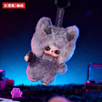 Pendentif en peluche Dragon Bébé Trois, Boîte Mystère, Porte-clés Poupée Dessin Animé Mignonne, Breloque Jouet en Peluche Douce, Cadeau Surprise pour Collectionneurs