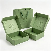 Boîtes d'expédition en carton ondulé personnalisées avec logo, grandes boîtes postales pour vêtements et chaussures de bébé, emballages en papier et sacs