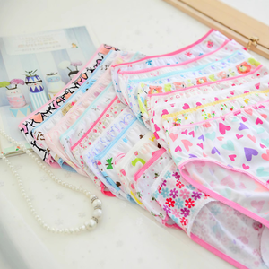 Sous-Vêtements pour Enfants Filles Culottes Imprimées Dessin Animé pour Bébés Filles Slips en Coton Adorables Sous-Vêtements Imprimés pour Petites Filles - Product Image 4