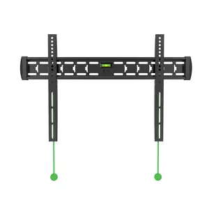 Charmount gantungan TV LCD Ultra ramping, braket dudukan dinding Plasma tetap 32-70 inci layar datar kantilever