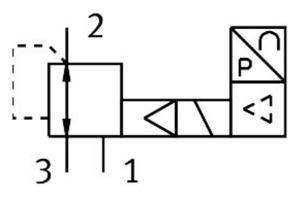 MS-F Esto VPPM-12L-L-1-G12-0L6H-A4P-S1 576680 โซลินอยด์ควบคุมแบบสัดส่วน 3 ทาง สำหรับระบบอัตโนมัติ - Product Image 2
