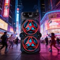Speaker DJ Portabel Outdoor Nirkabel KTS V5.3 TWS FM USB Aux 3 Inch Baterai 1000-2000mAh GTS-1772 Harga Pabrik