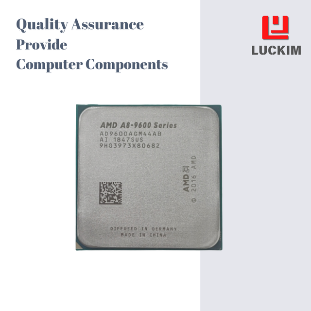 A8-9600 4-Core Desktop CPU 3.1-3.4GHz 2MB Cache AM4 65W