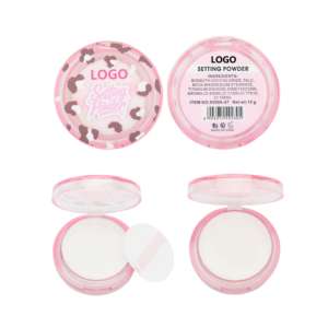 <span class=keywords><strong>Poudre</strong></span> libre fixatrice <span class=keywords><strong>de</strong></span> maquillage longue tenue avec logo personnalisé, <span class=keywords><strong>poudre</strong></span> <span class=keywords><strong>matifiante</strong></span> absorbant l'excès <span class=keywords><strong>de</strong></span> sébum, adaptée à tous les types <span class=keywords><strong>de</strong></span> peau - Product Image 1