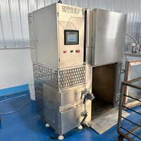 Aimeida Nouveau Four de Fumage à Froid Commercial Automatique Triple Fonction Écoénergétique à Vapeur en Acier Inoxydable pour la Transformation de la Viande