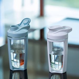 Custom logo 500ML 17oz Portable Scale Plastic Shaker <b>Cup</b> <b>Milkshake</b> Protein Gym Fitness Sports Gift Water Plastic Shaker Bottle - Product Image 5
