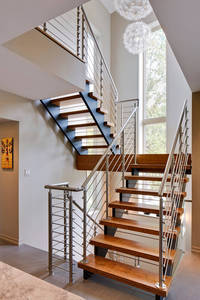 Système de garde-corps à câbles pour escalier en acier inoxydable 304 de 36 pouces, prix usine, pour la conception d'escaliers - Product Image 4