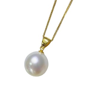 Accesorios de Perlas DIY 31310, Colgante de Plata S925, Soporte Simple para Collar con Cuentas Redondas de 9-13 mm, Tipo Espaciadores para Joyería - Product Image 5