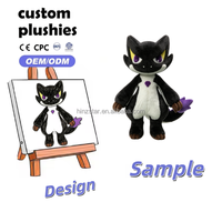 Jouets en peluche d'Halloween, animaux en peluche mignons et effrayants, poupées de vampire et de diable, douces et moelleuses, cadeaux pour enfants pour les fêtes d'Halloween