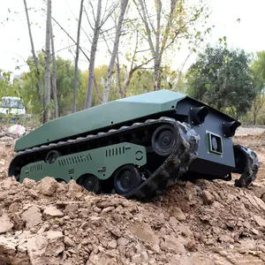 2020 Nouveau châssis de réservoir de conception Châssis suivi de plate-forme de robot avec DevelopmentTINS-13 secondaire de logiciel de structure solide