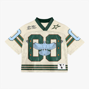 Nueva Camiseta Deportiva Casual de Fútbol Americano para Hombre, Estilo Vintage de Baloncesto, Manga Corta, Hip Hop, Moda Urbana - Product Image 5