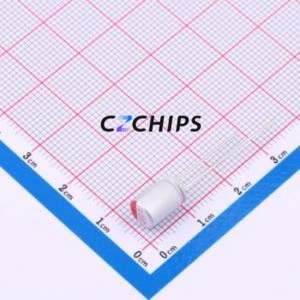 Condensador Sólido HF1E277M0609PC, Componente de Orificio Pasante (THT), D6.3xL9mm 270uF 20% 25V 2.5mm - Product Image 1