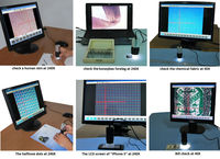2.0MP CMOS Professional Imaging Sensor Digital USB Microscope 8 LED 40X-600X Zoom Double Helix Rail Focusing Picture Video