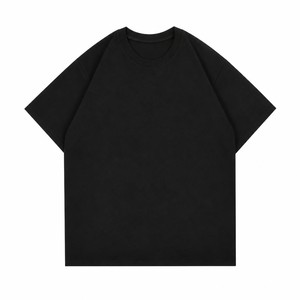 Custom 320G Heavyweight 100% Cotton T Shirt OEM ODM Oversized Unisex Crew Neck Blank Short Sleeve <b>Tee</b> with Logo - Product Image 3