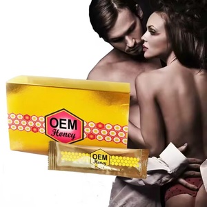 Cajas de Exhibición para Empaquetado Exterior de <span class=keywords><strong>Vitamax</strong></span> Double Shot Honey, para Suplementos Vip Vital Honey, con Recubrimiento UV y Relieve - Product Image 2